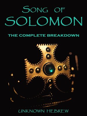 cover image of Song of Solomon